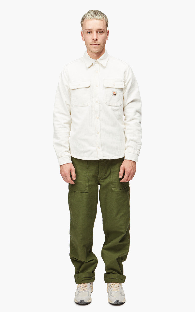 Deus Ex Machina Vacay Cord Shirt Dirty White