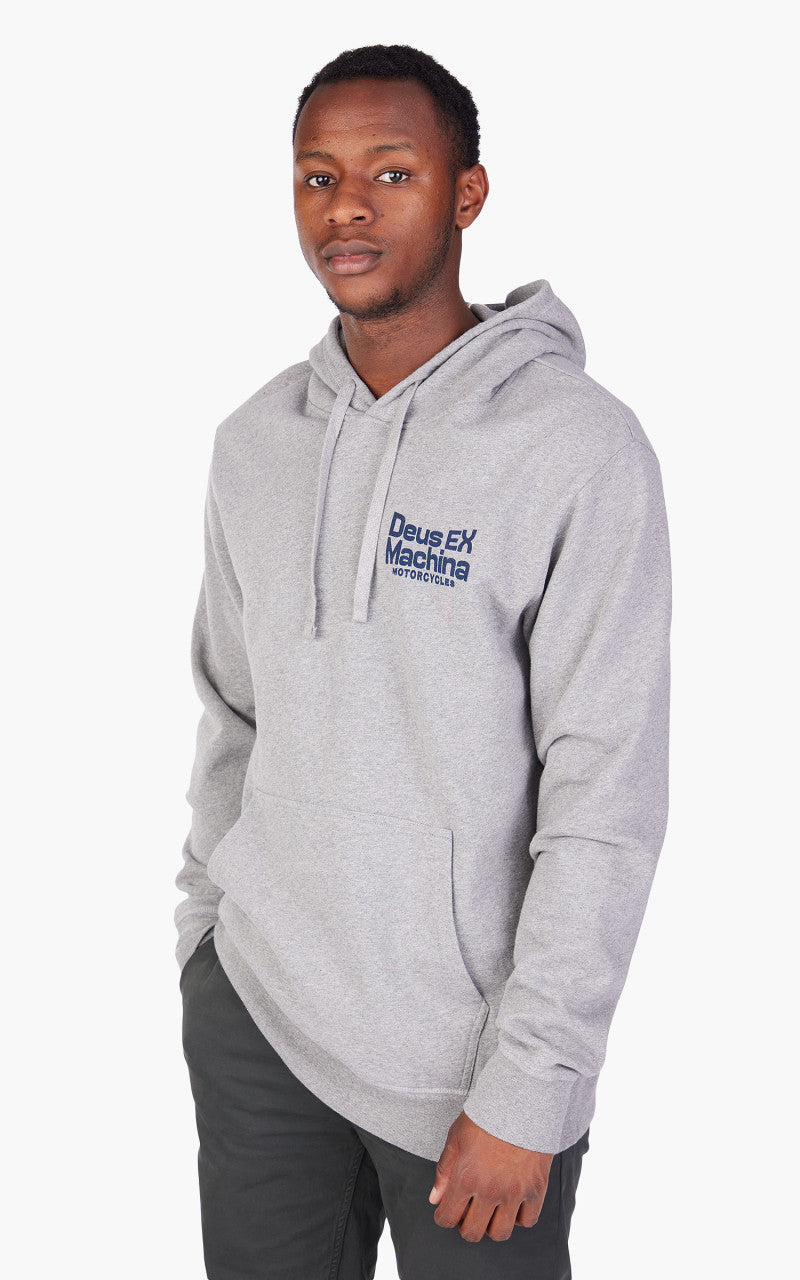 Deus Ex Machina Extremity Hoodie Grey Marle