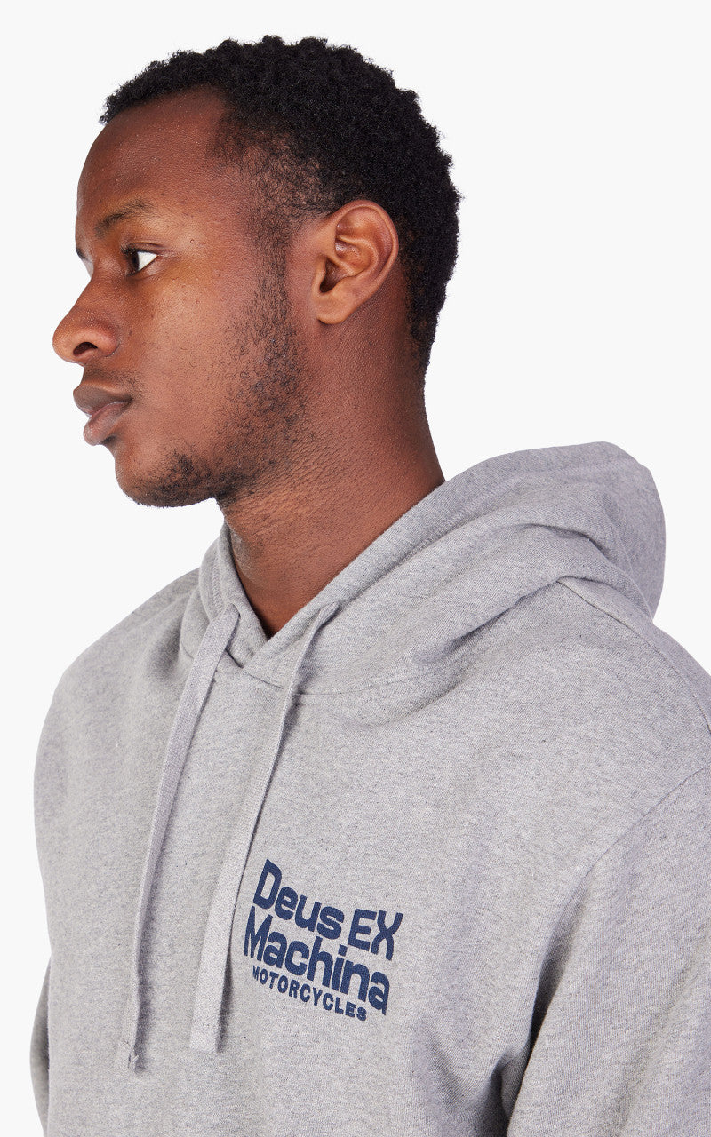 Deus Ex Machina Extremity Hoodie Grey Marle