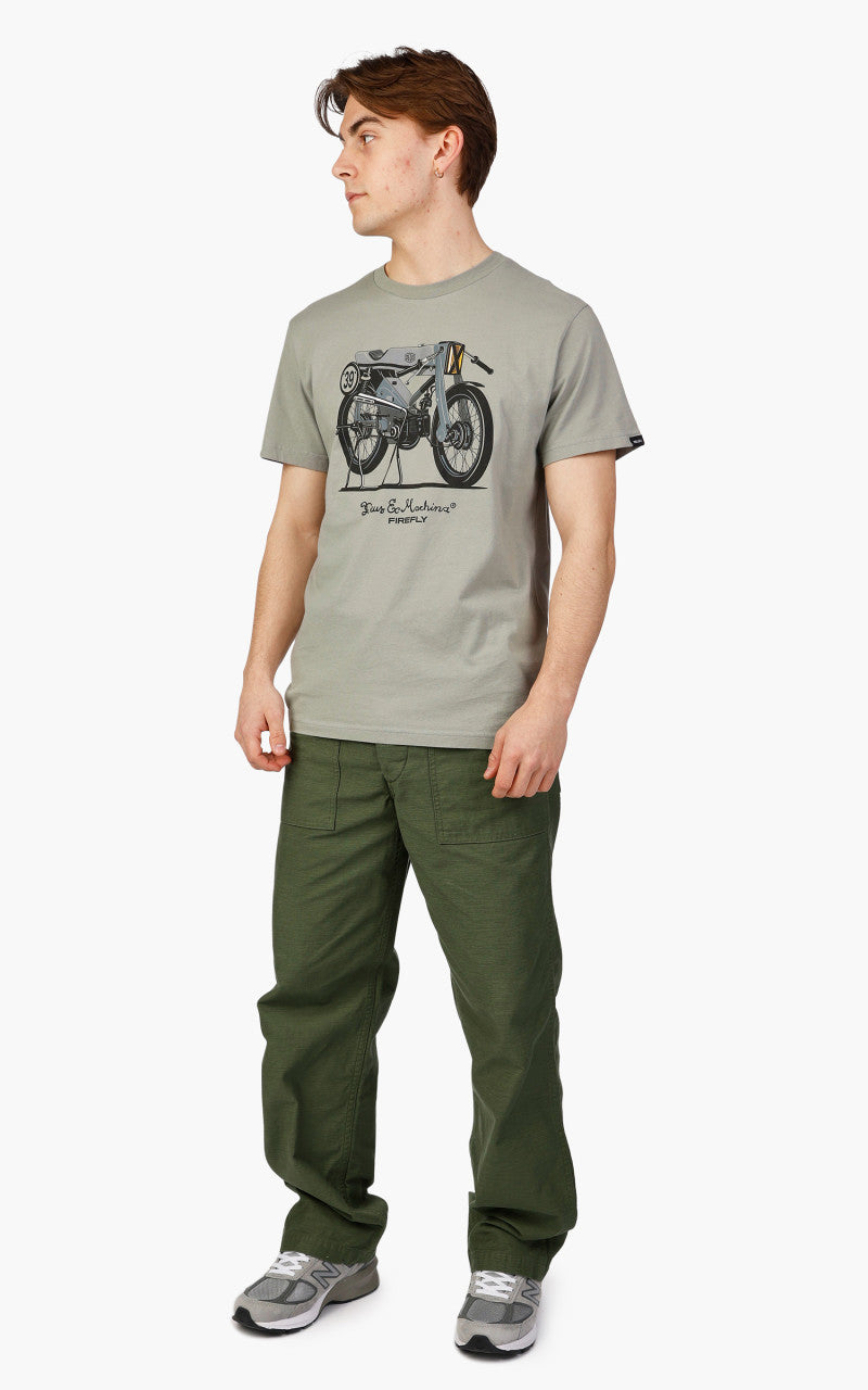 Deus Ex Machina Firefly Tee Moon Mist
