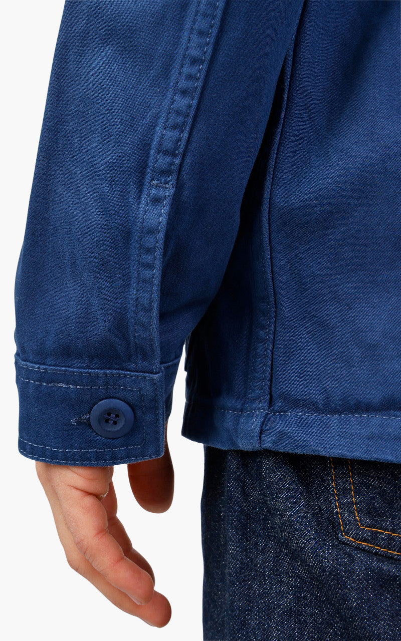 Deus Ex Machina Hank Work Chore Jacket Ensign Blue