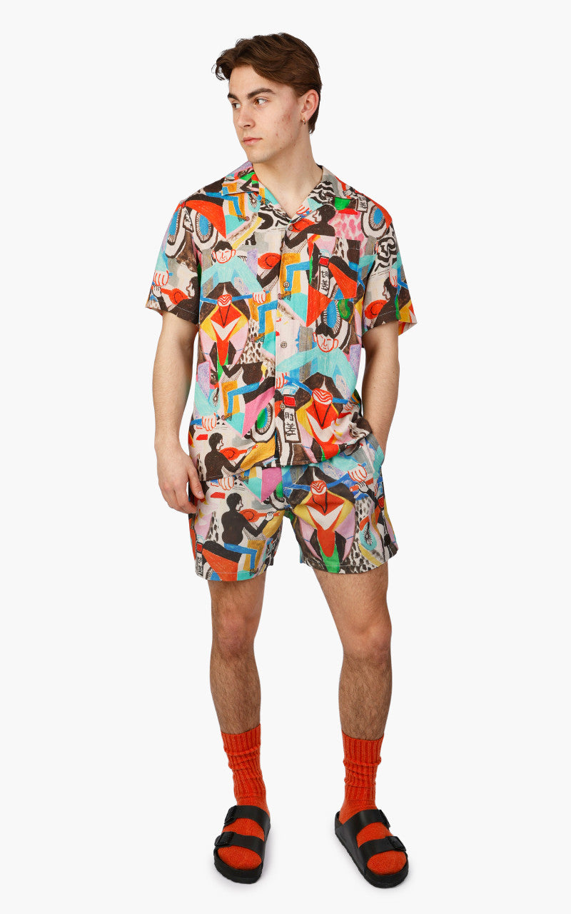 Deus Ex Machina Vespacific Boardshort Mesh Multi
