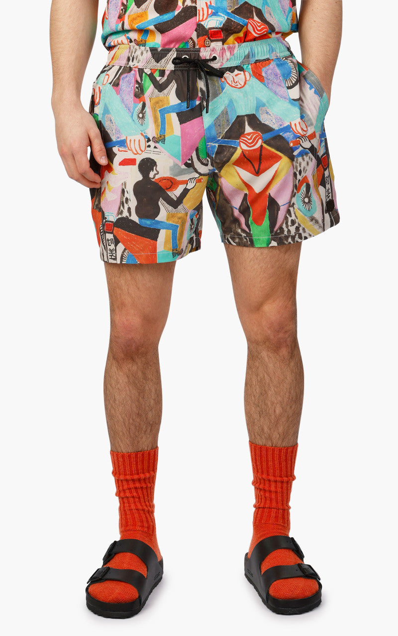 Deus Ex Machina Vespacific Boardshort Mesh Multi