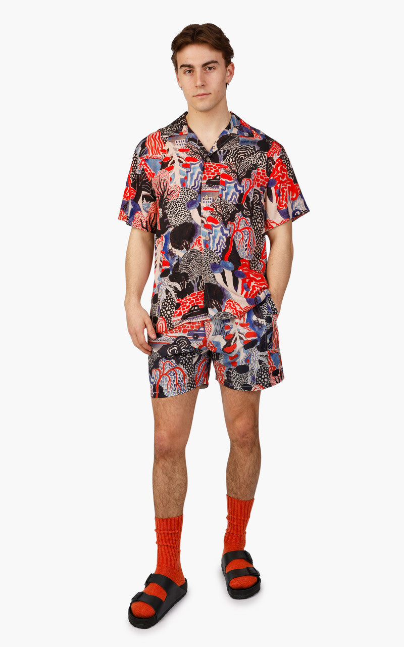 Deus Ex Machina Iceblink Boardshort Mesh Royal