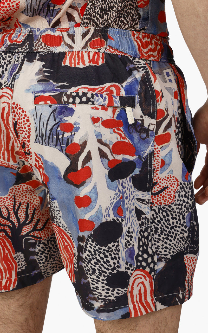 Deus Ex Machina Iceblink Boardshort Mesh Royal