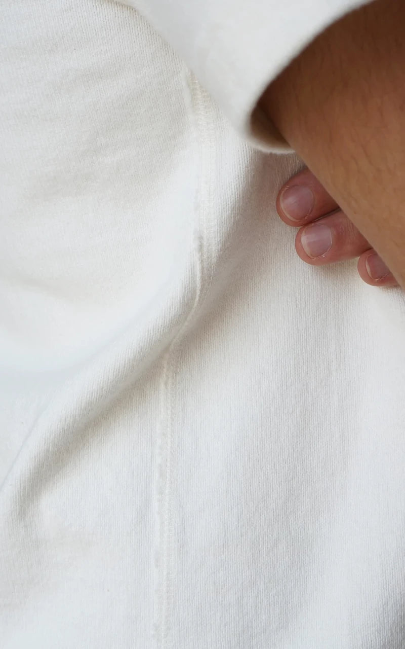 Wonder Looper Double Heavyweight Crewneck T-Shirt White