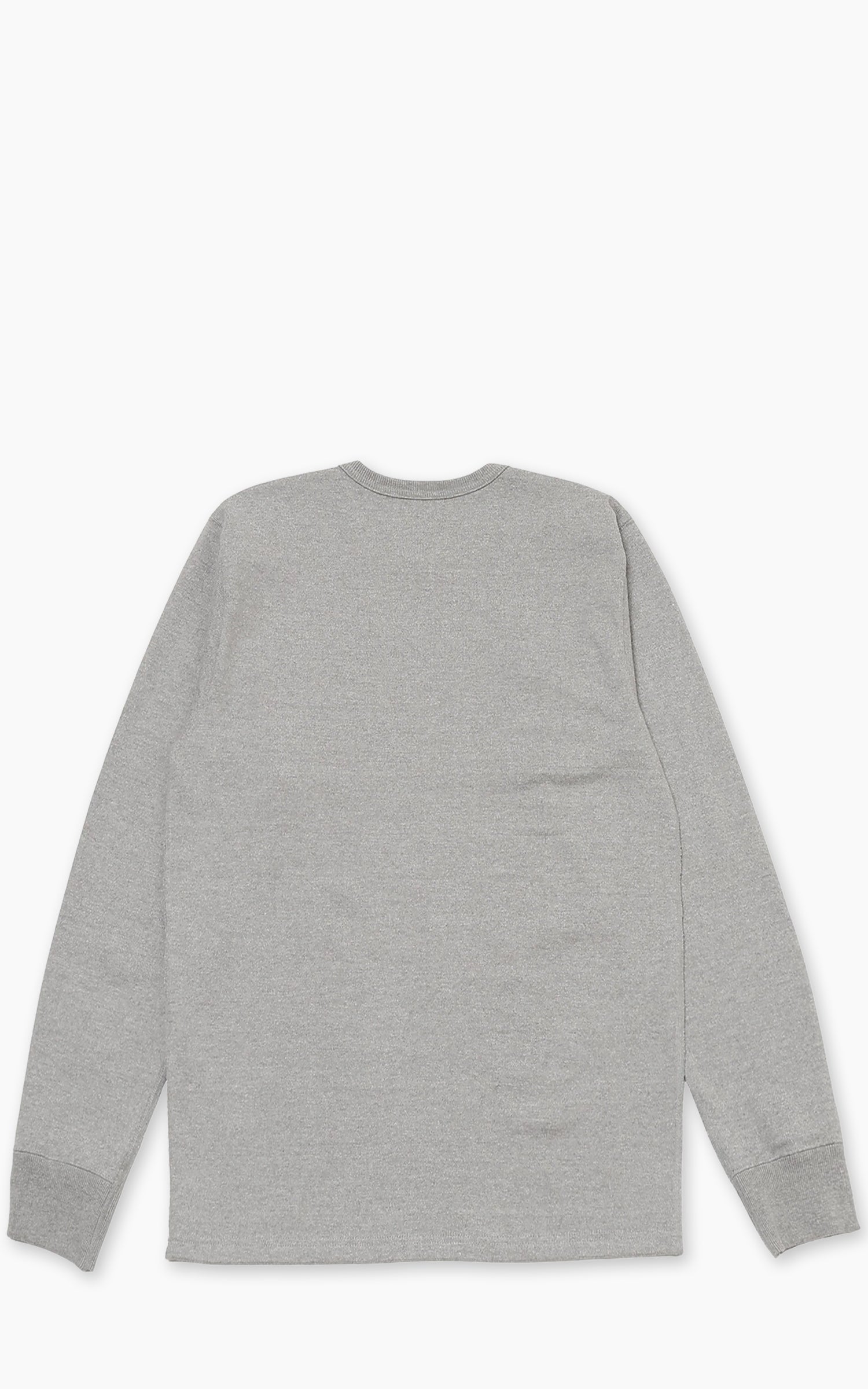 Wonder Looper Double Heavyweight Longsleeve T-Shirt Heather Grey