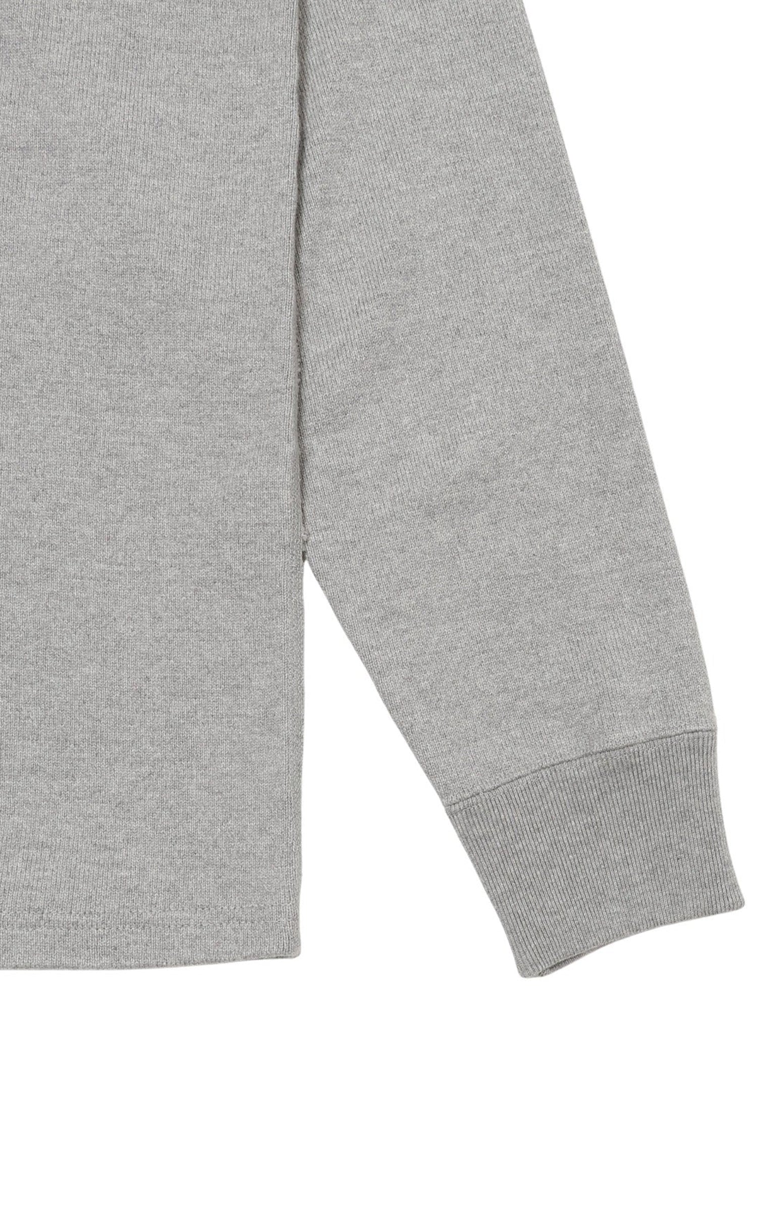 Wonder Looper Double Heavyweight Longsleeve T-Shirt Heather Grey