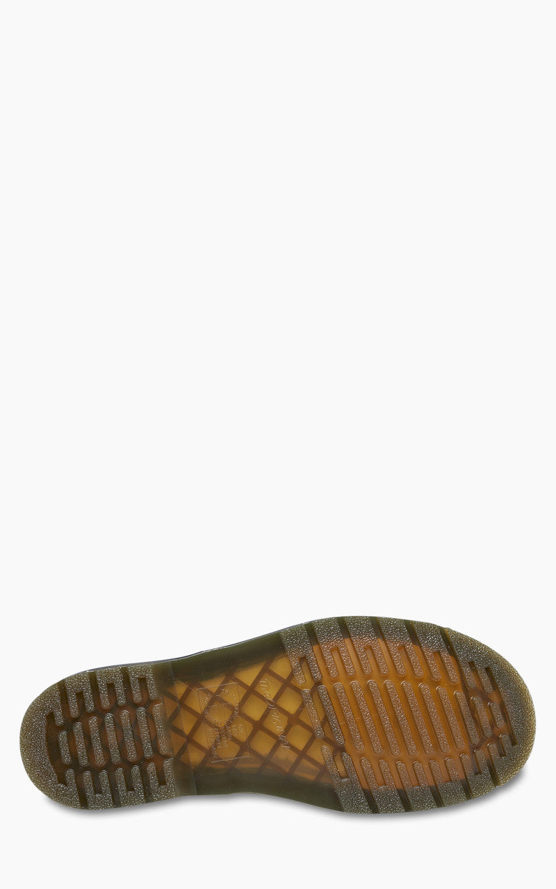 Dr. Martens 101 Yellow Stitch Smooth Leather Ankle Boots