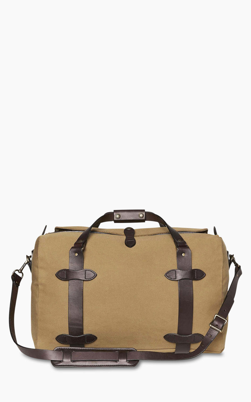 Filson Rugged Twill Medium Duffle Bag Dark Tan
