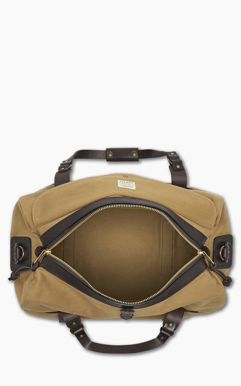 Filson Rugged Twill Medium Duffle Bag Dark Tan
