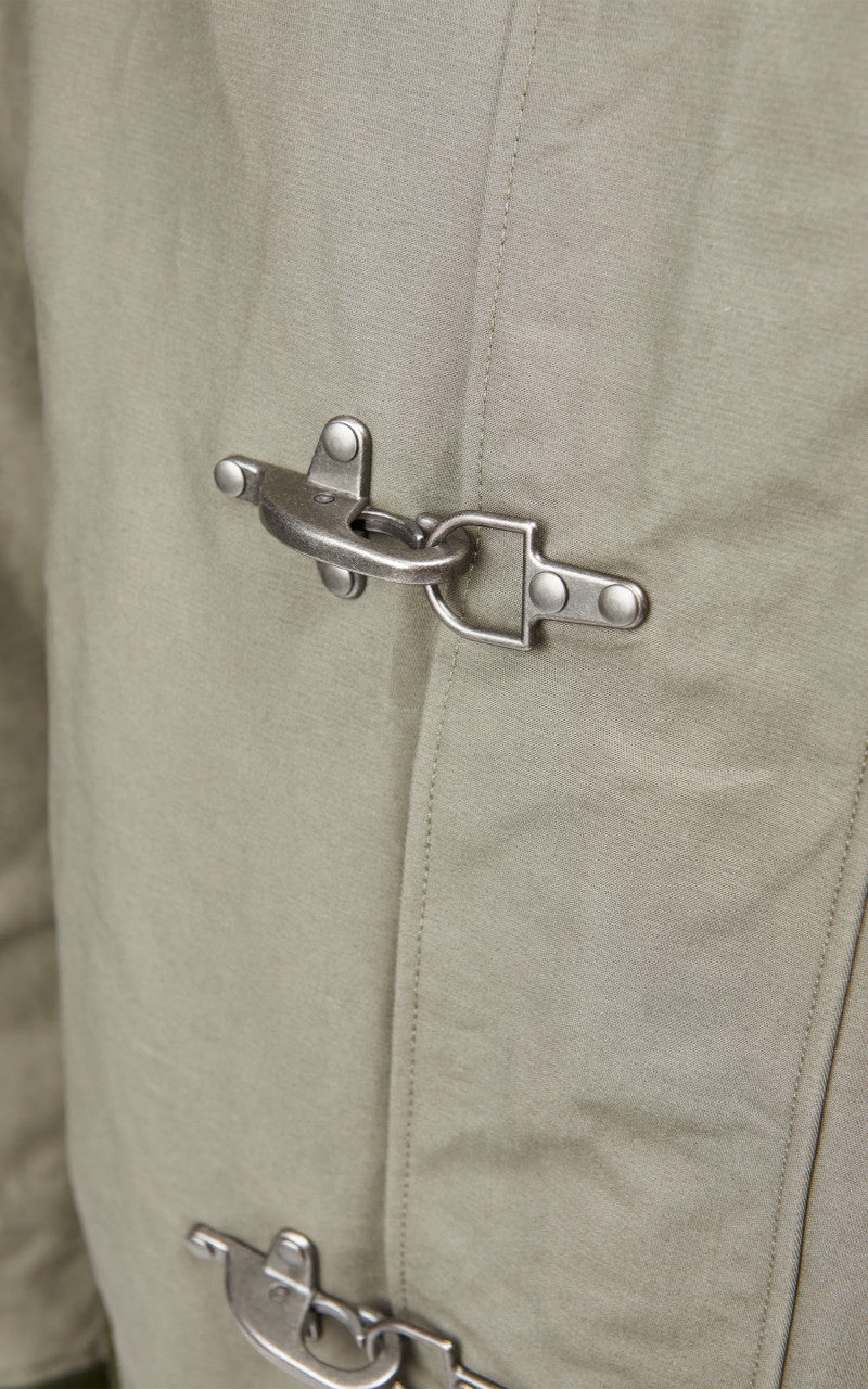 Engineered Garments Deck Jacket Cotton Double Cloth Olive