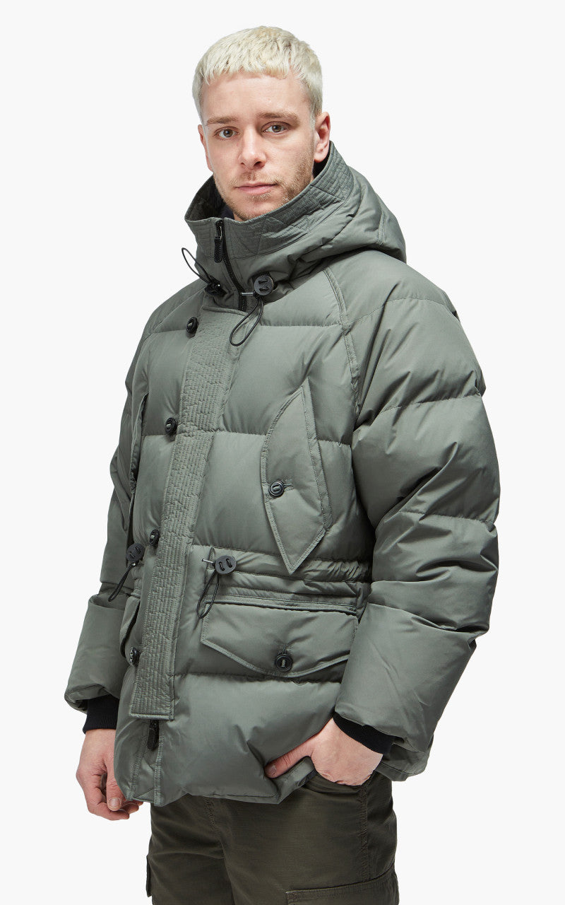 Eastlogue Windstorm Down Parka Olive Grey
