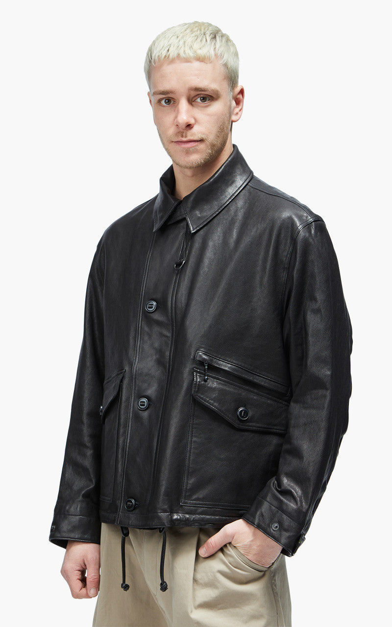 Eastlogue MK-3 Leather Jacket Black