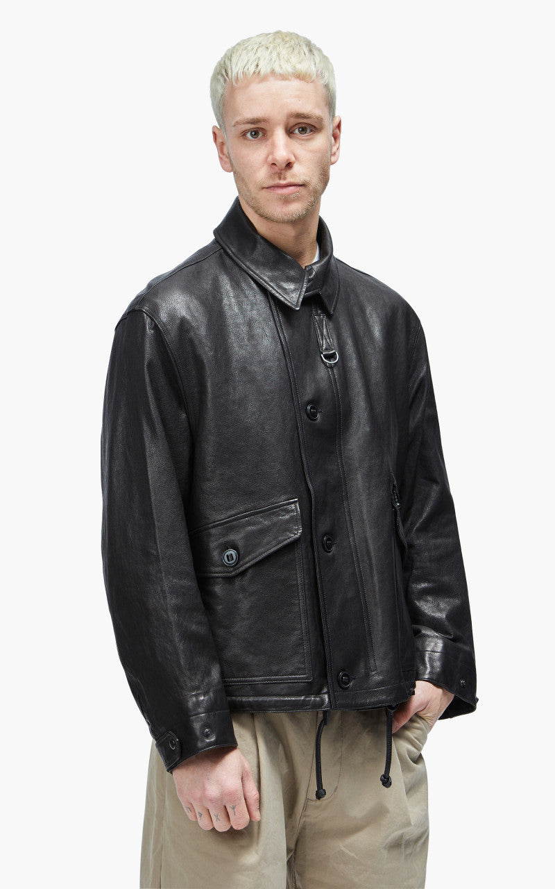 Eastlogue MK-3 Leather Jacket Black