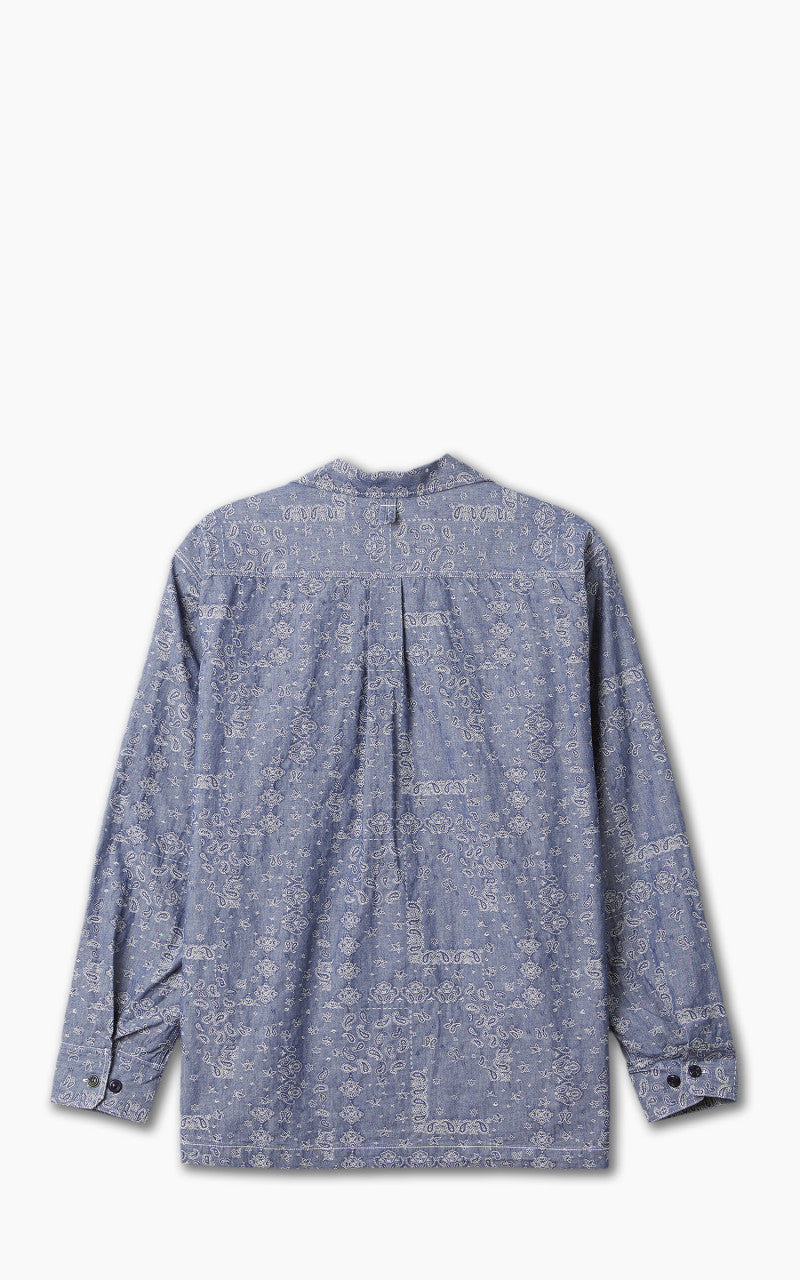 Eastlogue Mechanic Shirt Chambray Paisley