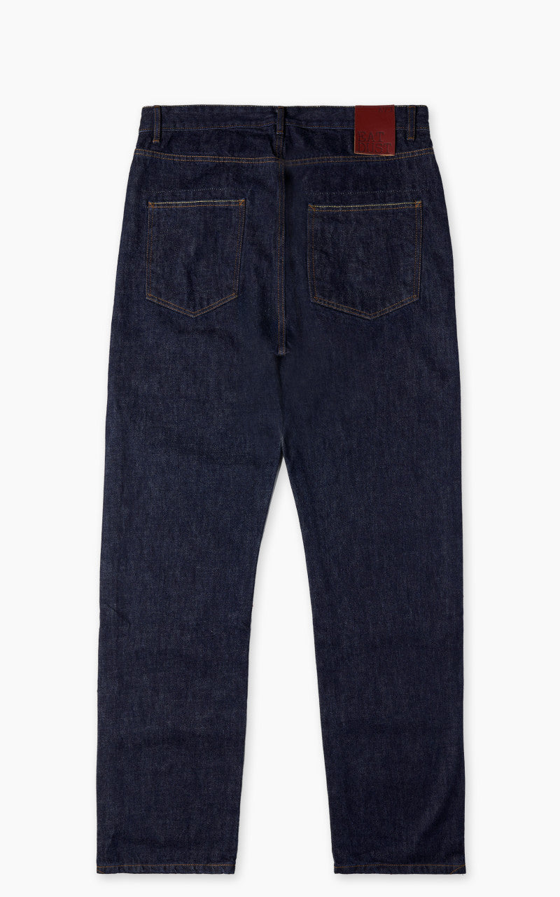 Eat Dust Fit 36 Loose Oversized Heavy Selvedge Denim Indigo Blue 14oz