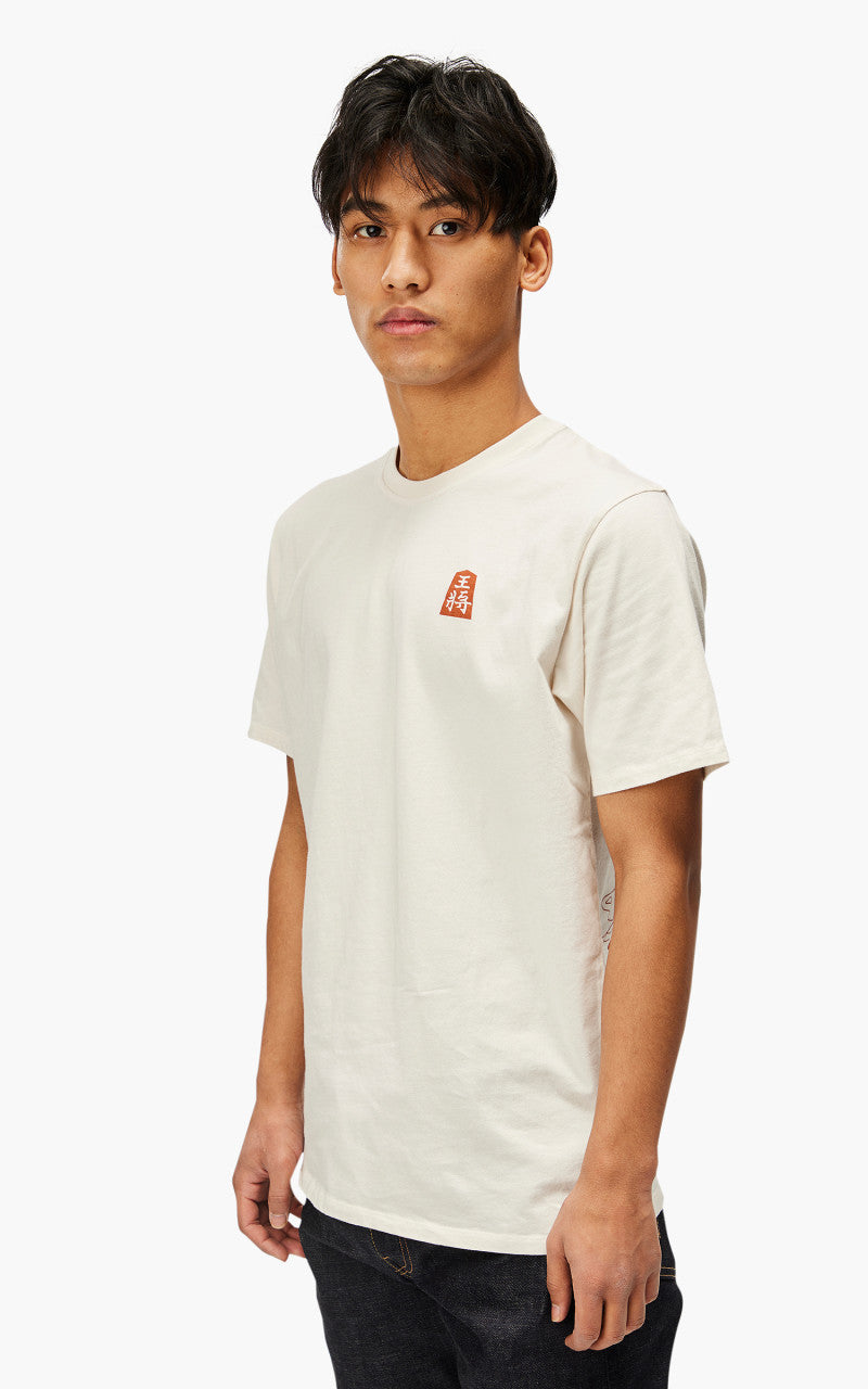 Edwin Shogi TS Single Jersey T-Shirt Whisper White