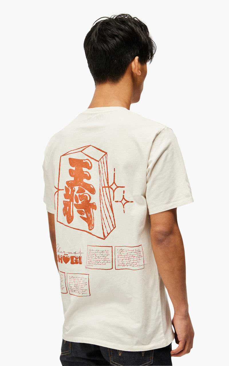 Edwin Shogi TS Single Jersey T-Shirt Whisper White