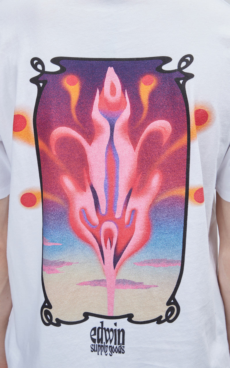 Edwin Hana No Shita T-Shirt White