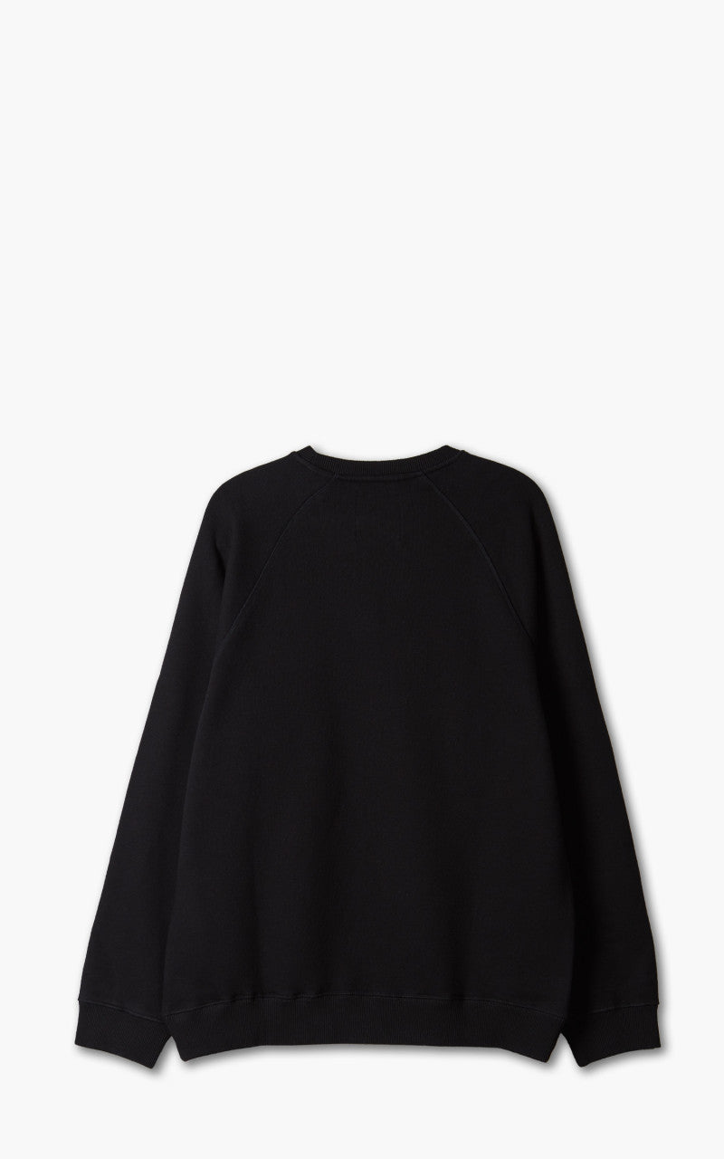 Edwin Mood Sweat Heavy Felpa Black