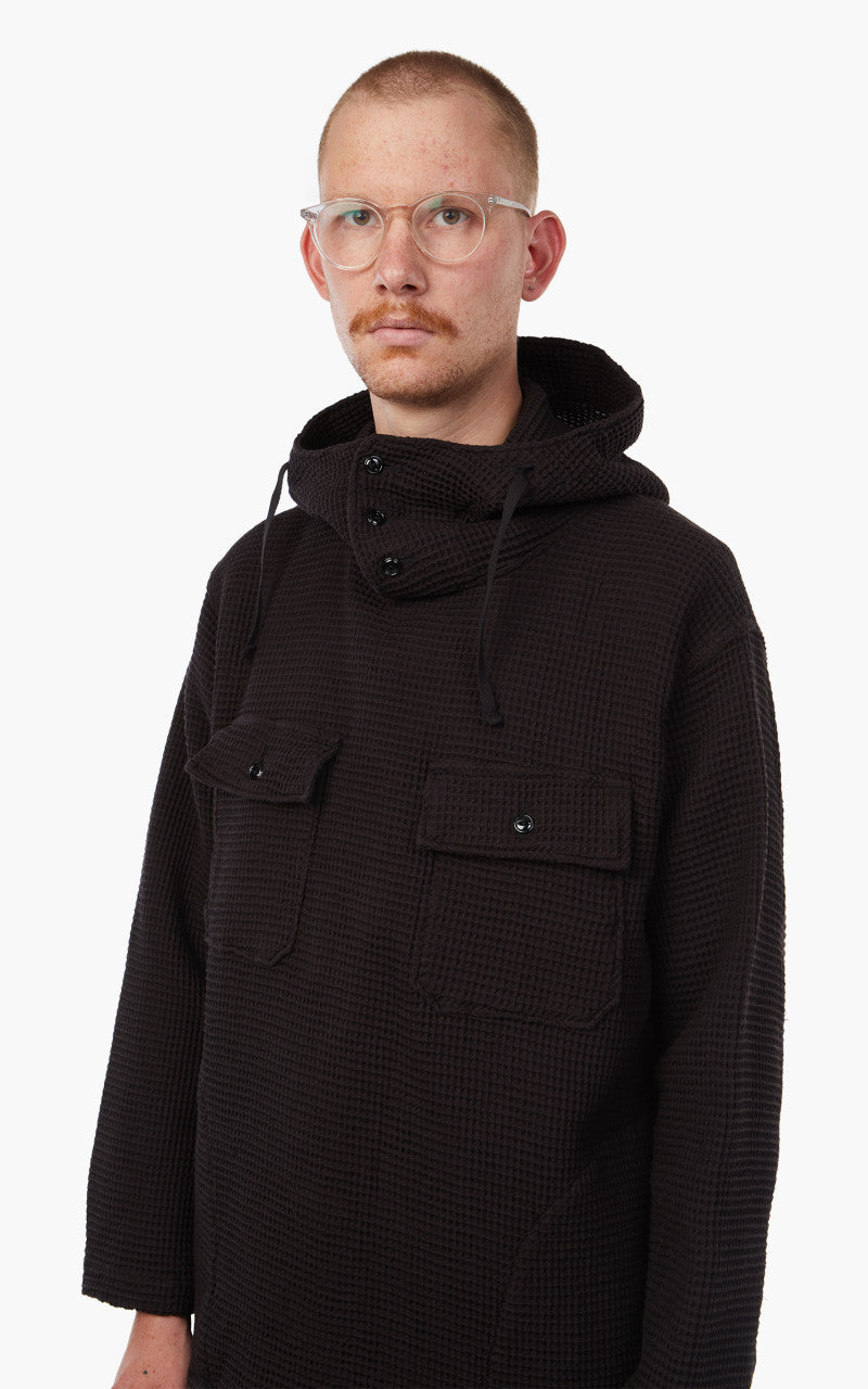 トップス ENGINEERED GARMENTS Cagoule Shirt Engineered Garments Cagoule Shirt Olive Nylon Micro Ripstop - Made