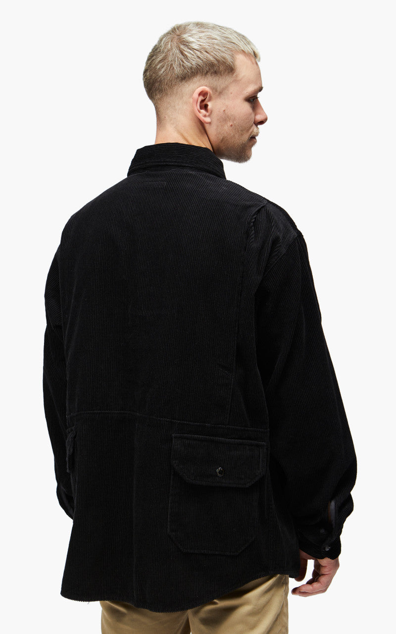 Engineered Garments Explorer Shirt Jacket Cotton 8 Wale Corduroy Black