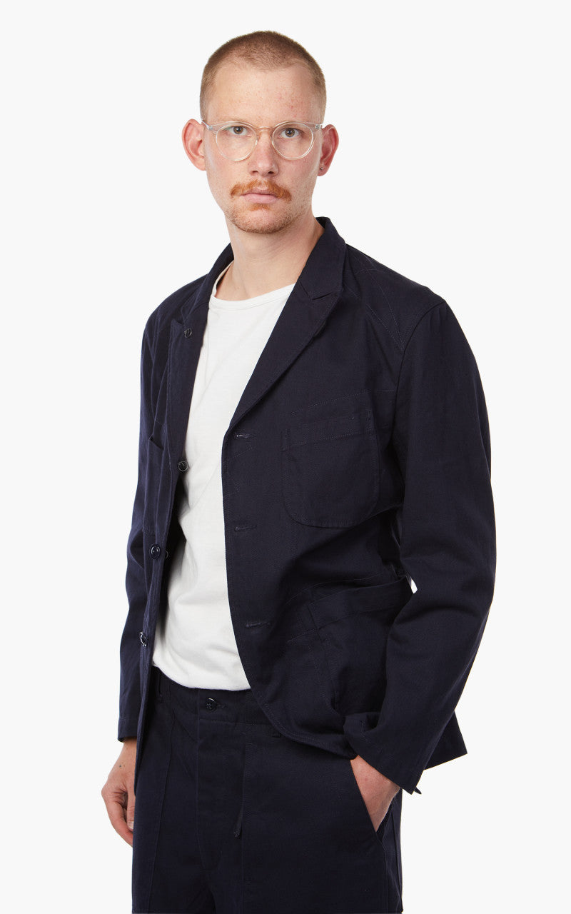 Engineered Garments Bedford Jacket Cotton Heavy Twill Dark Navy