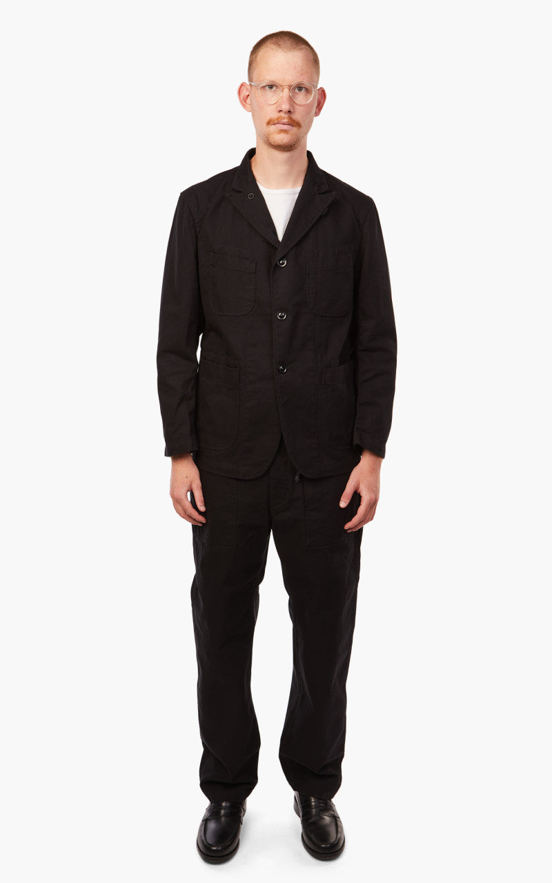 Engineered Garments Bedford Jacket Cotton Heavy Twill Black