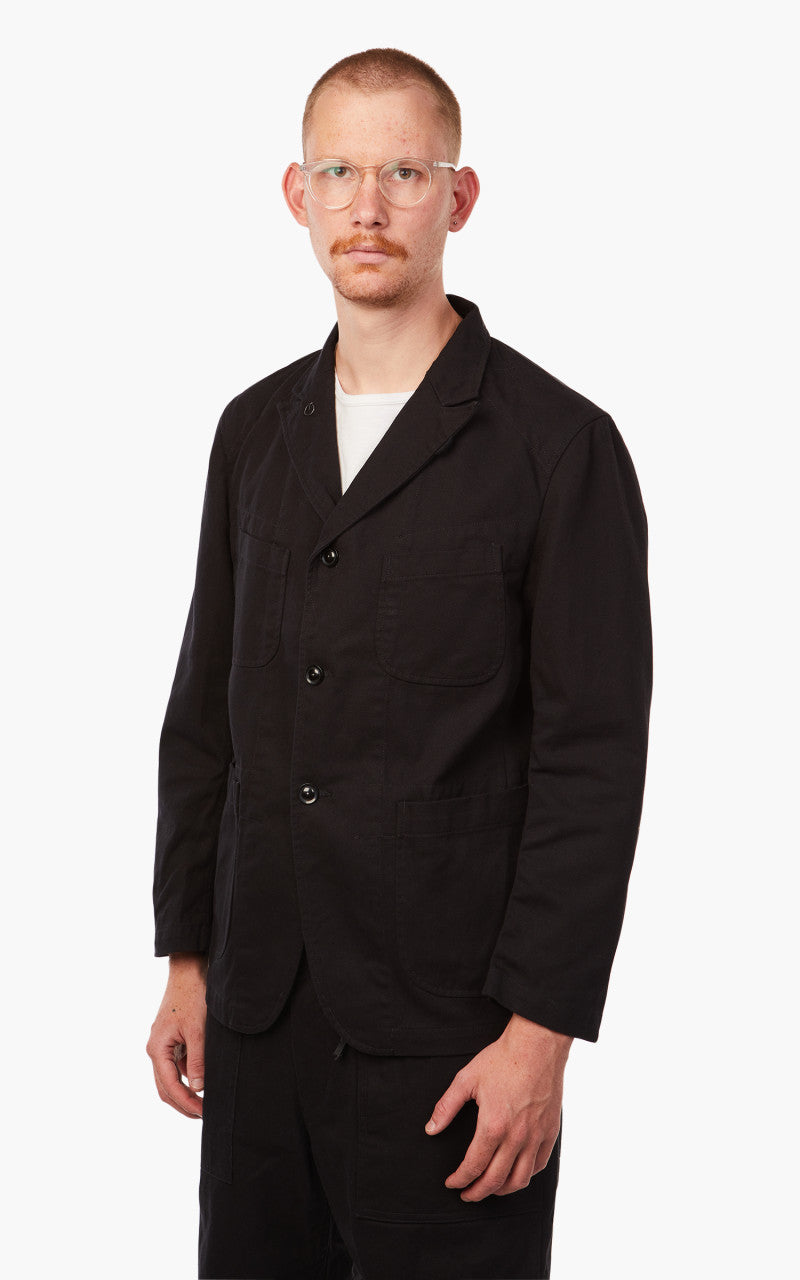 Engineered Garments Bedford Jacket Cotton Heavy Twill Black
