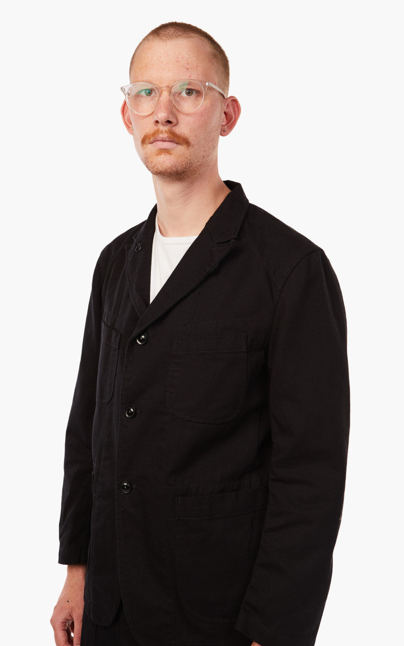Engineered Garments Bedford Jacket Cotton Heavy Twill Black