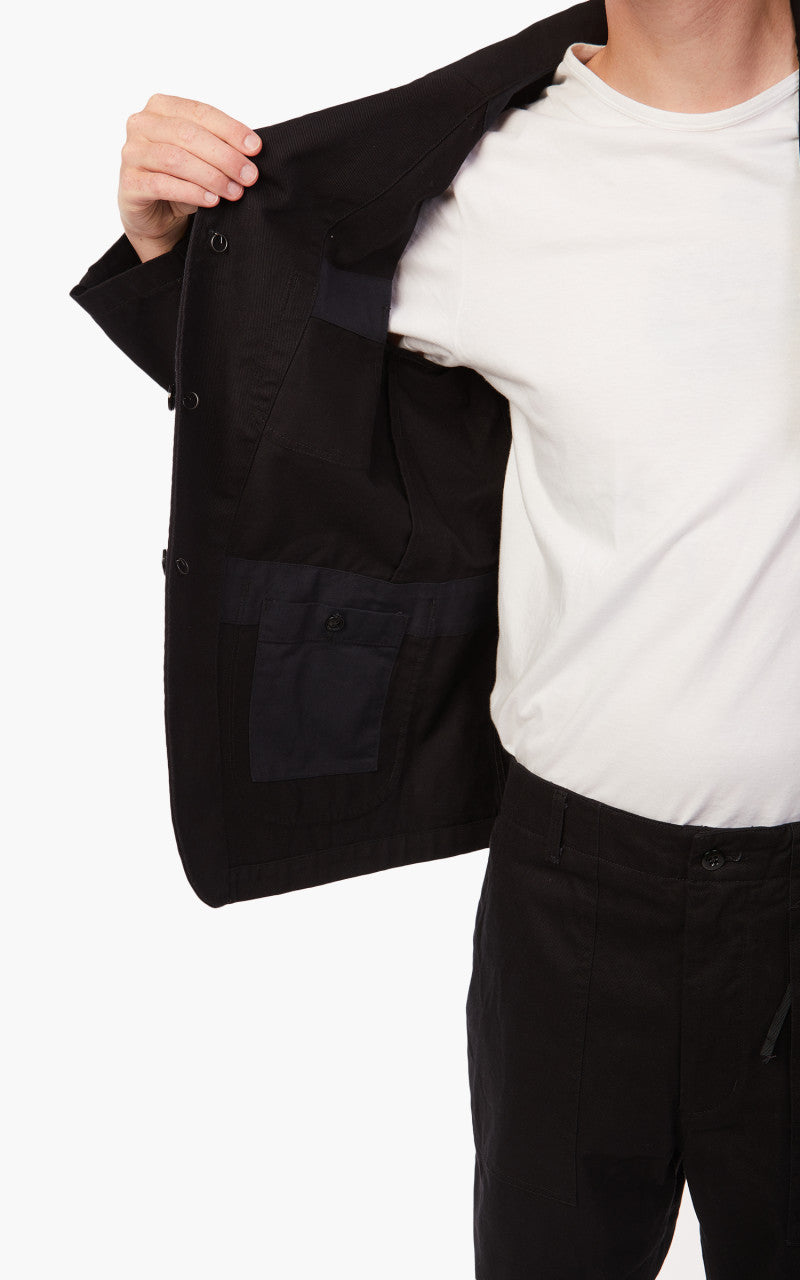 Engineered Garments Bedford Jacket Cotton Heavy Twill Black