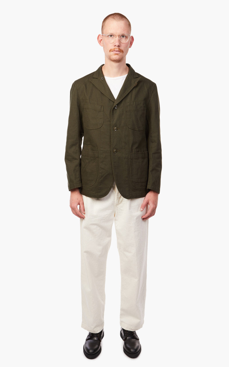 Engineered Garments Bedford Jacket Cotton Heavy Twill Olive