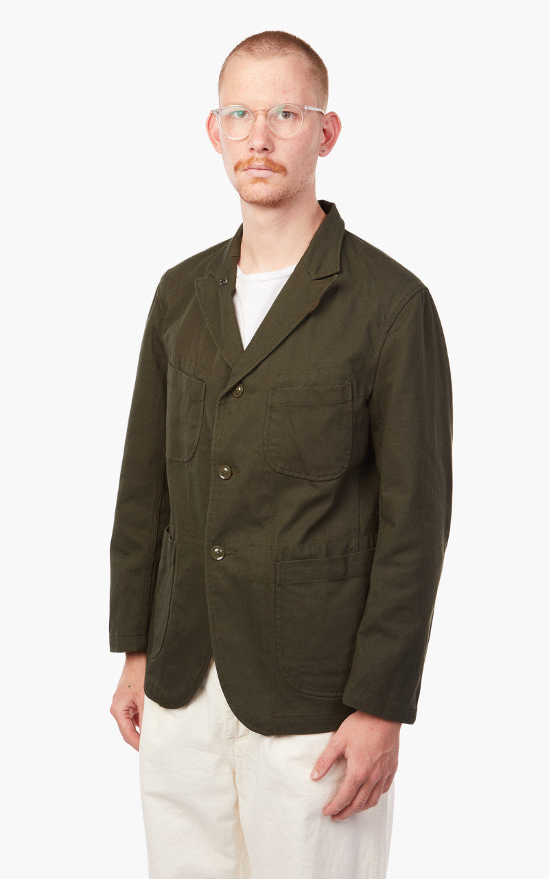 Engineered Garments Bedford Jacket Cotton Heavy Twill Olive