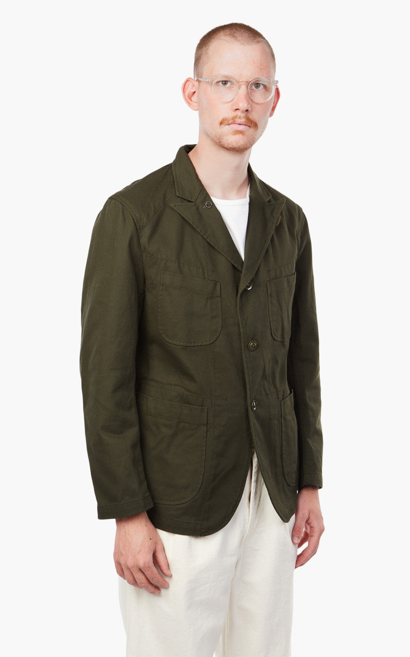 Engineered Garments Bedford Jacket Cotton Heavy Twill Olive