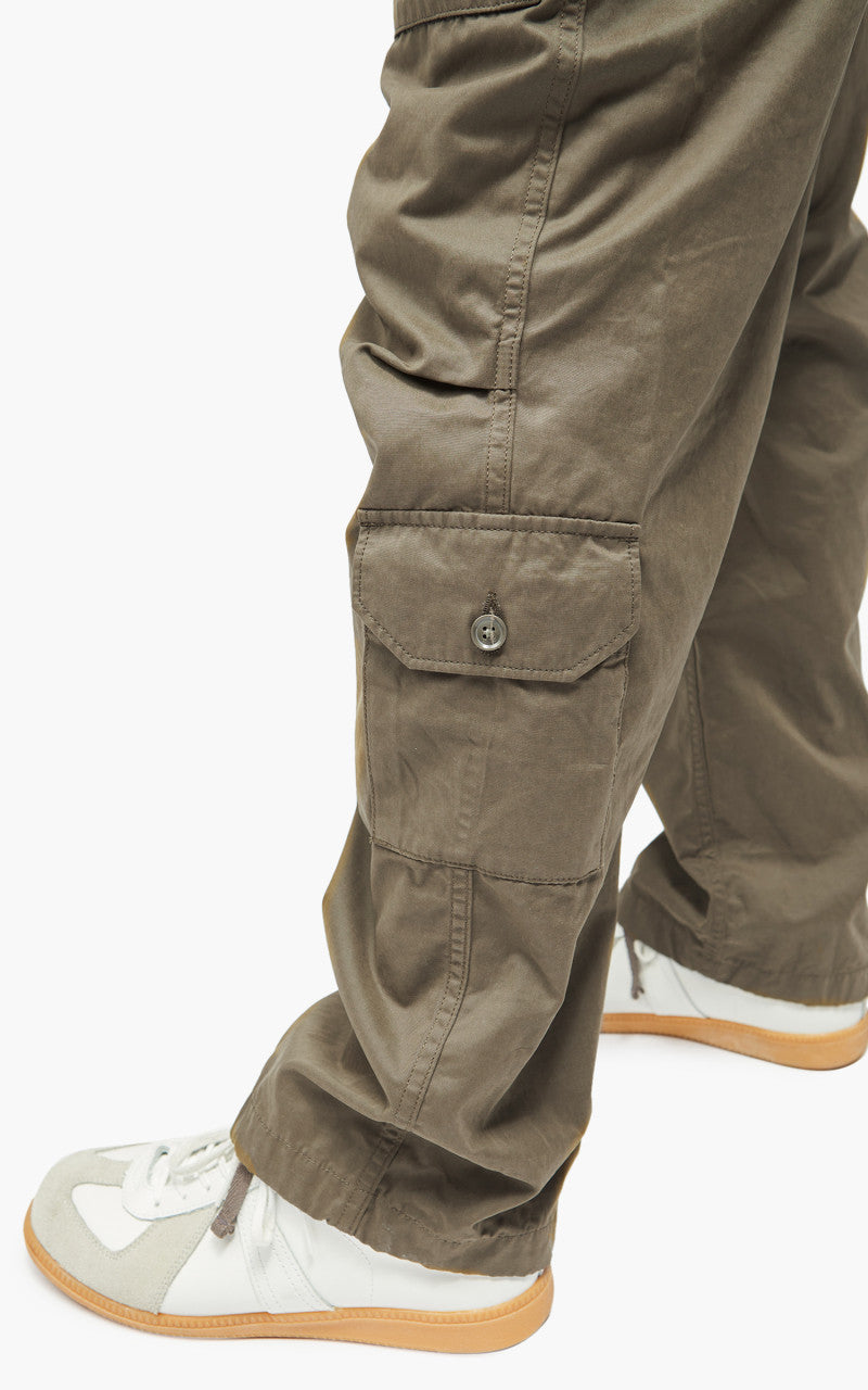 Engineered Garments Flight Pant PC Coated Cloth Olive