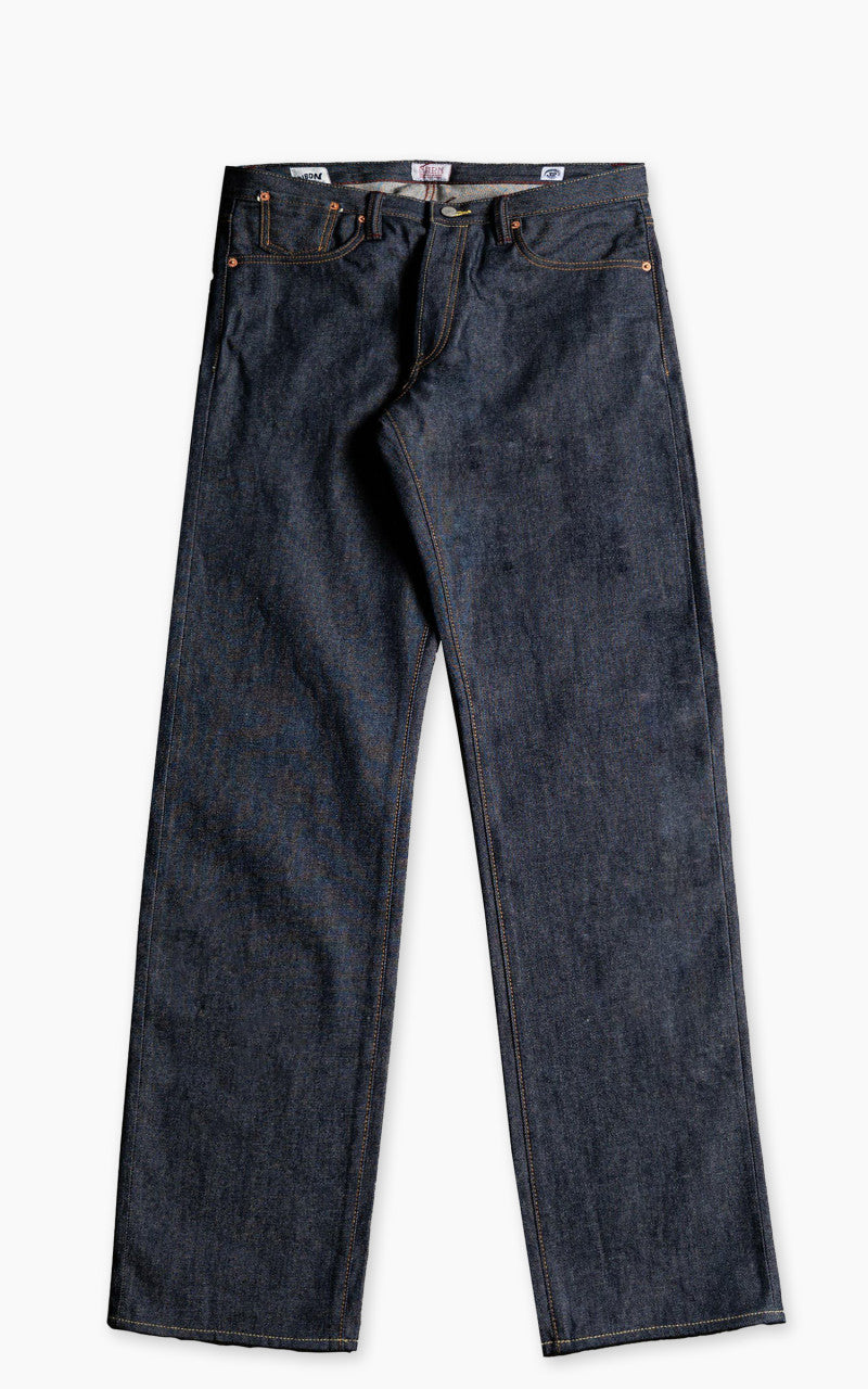 NBDN ESTD 011 Banana Line II Regular Straight Selvedge Jeans Indigo 14oz