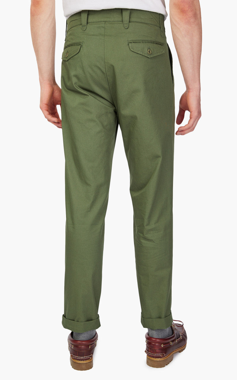 East Harbour Surplus Sacks 78 Two Pleat Pants Green