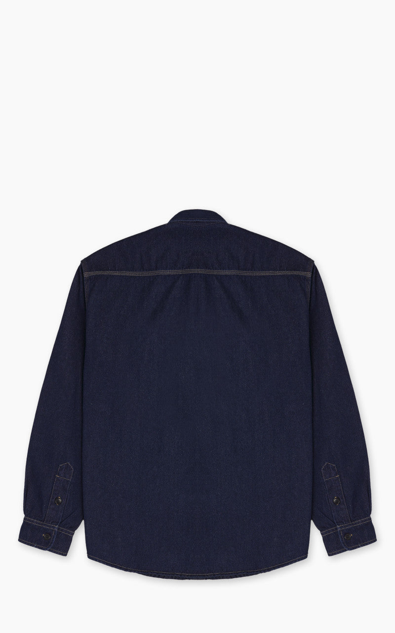 Eat Dust Mechanic Shirt Delhi Denim Stone Wash Blue