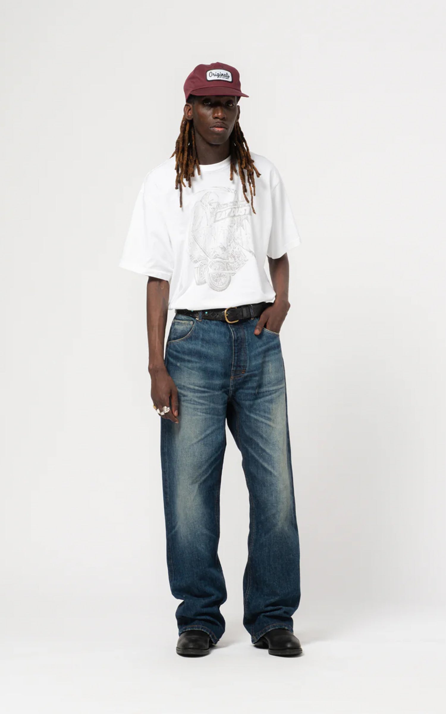 Eat Dust Fit 53 FL Heavy Selvedge Denim Indigo Super Worn Out