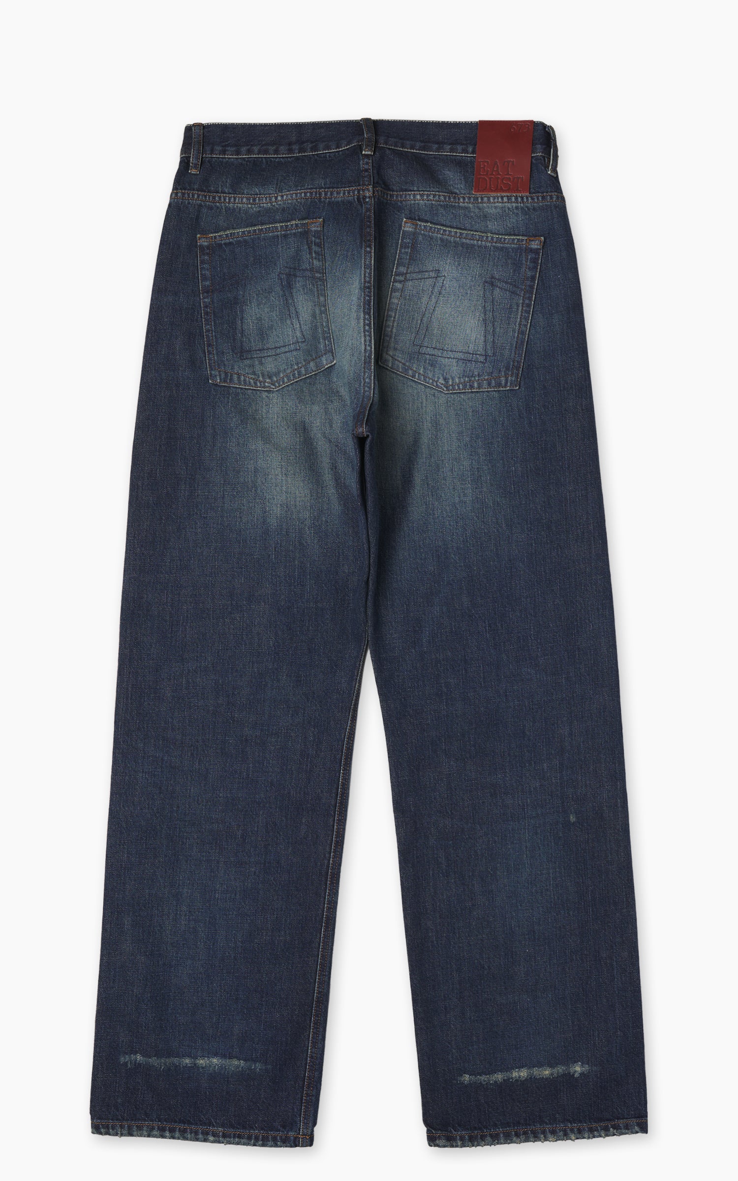 Eat Dust Fit 53 FL Heavy Selvedge Denim Indigo Super Worn Out