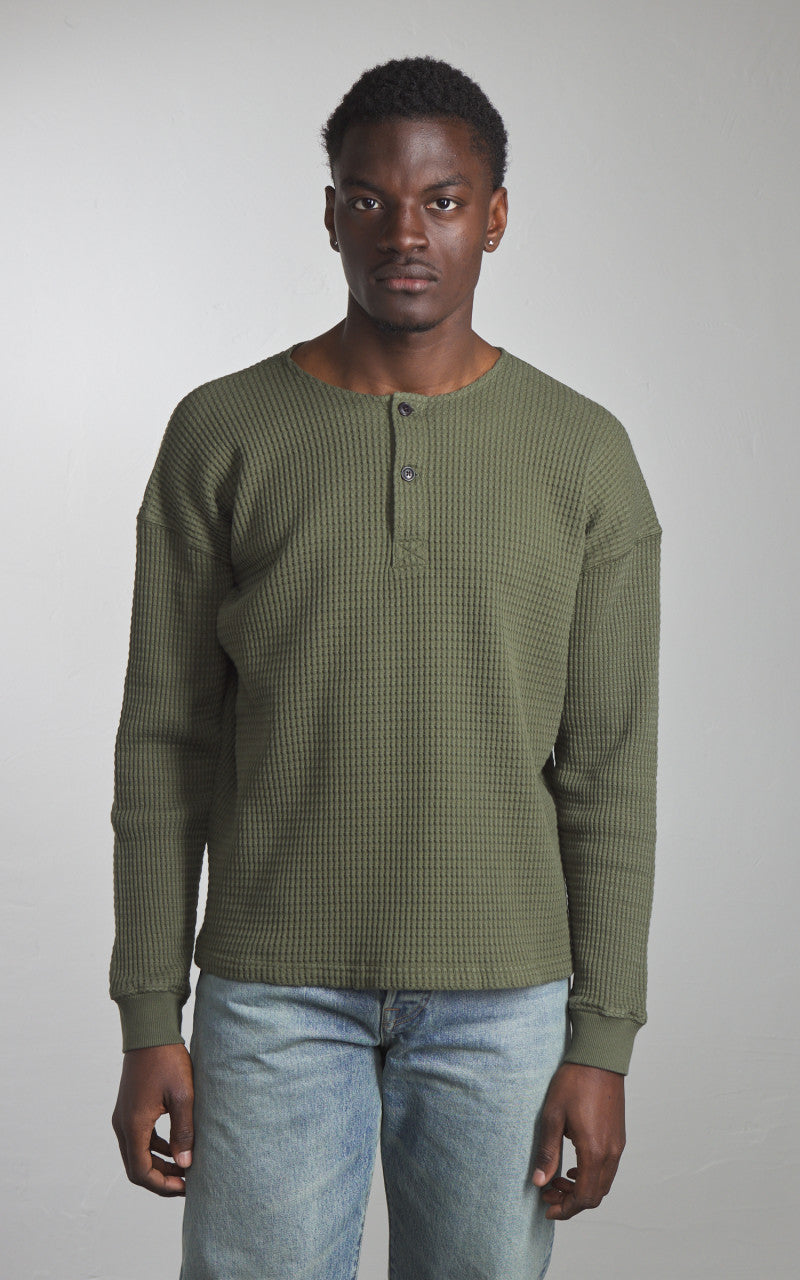 Eat Dust Venice Sweat Heavy Waffle Cotton Litchen