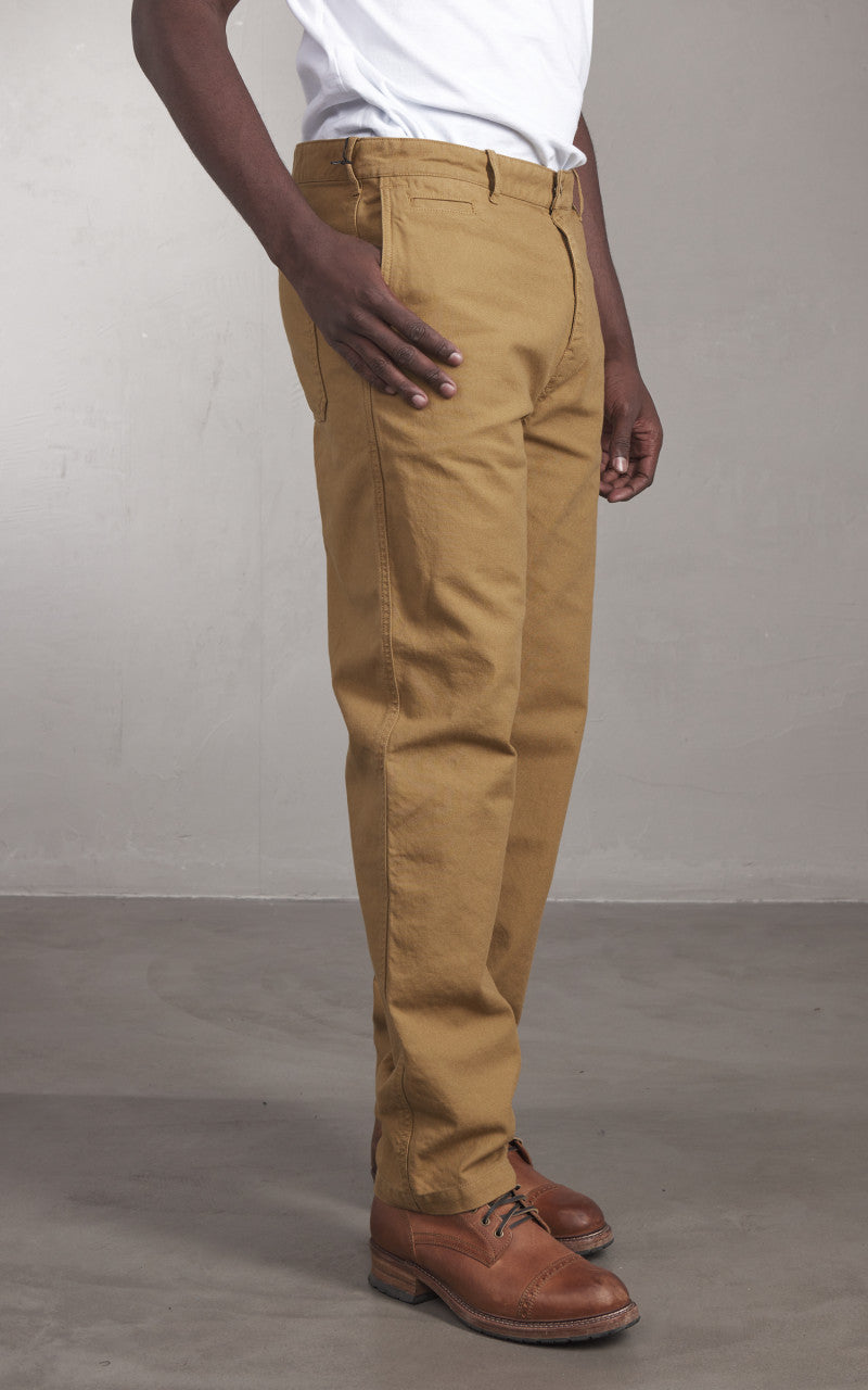 Eat Dust Service Chino Pant Garage Cotton Sand