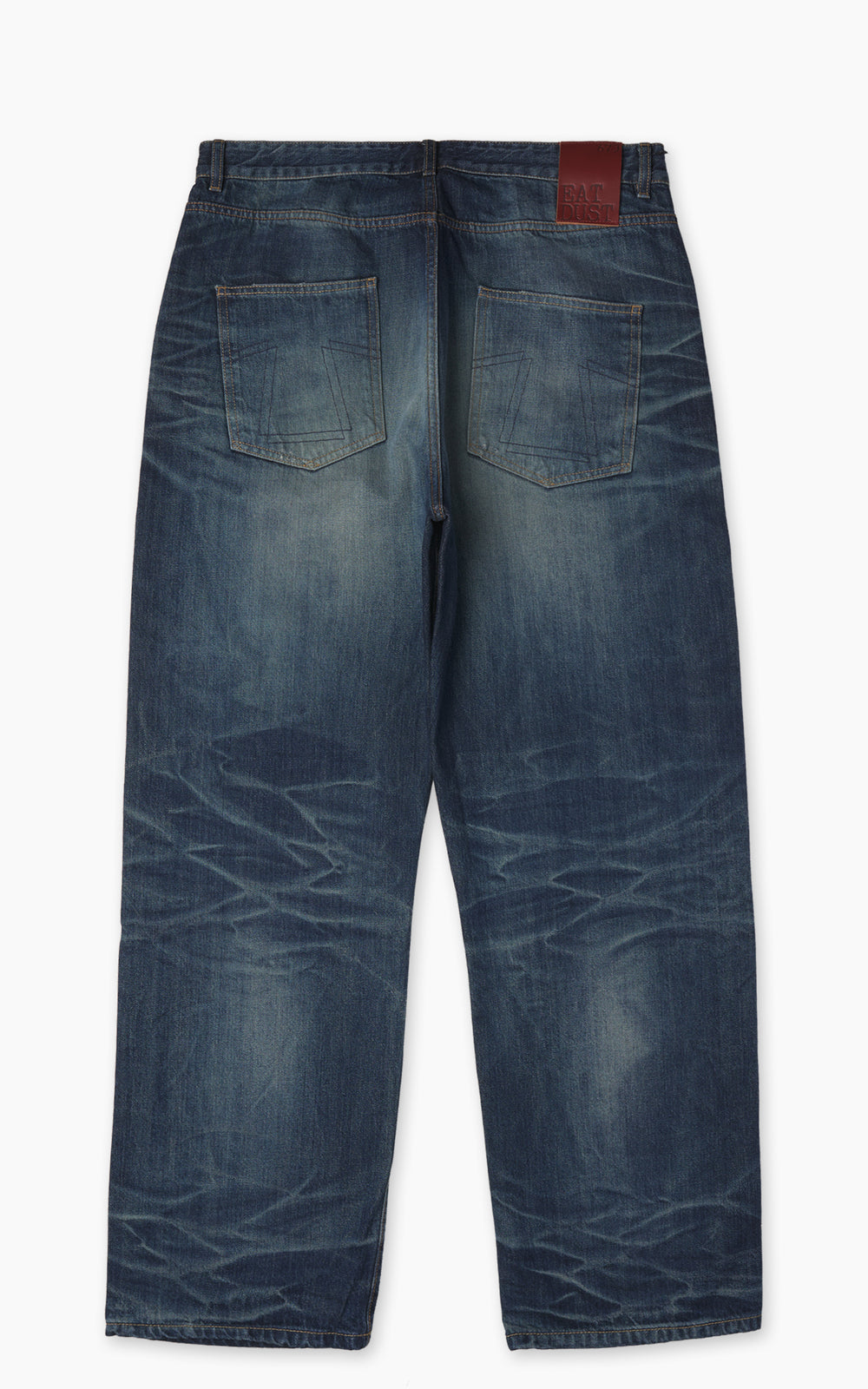 Eat Dust Fit 36 EL Heavy Selvedge Denim Indigo Vintage Wash