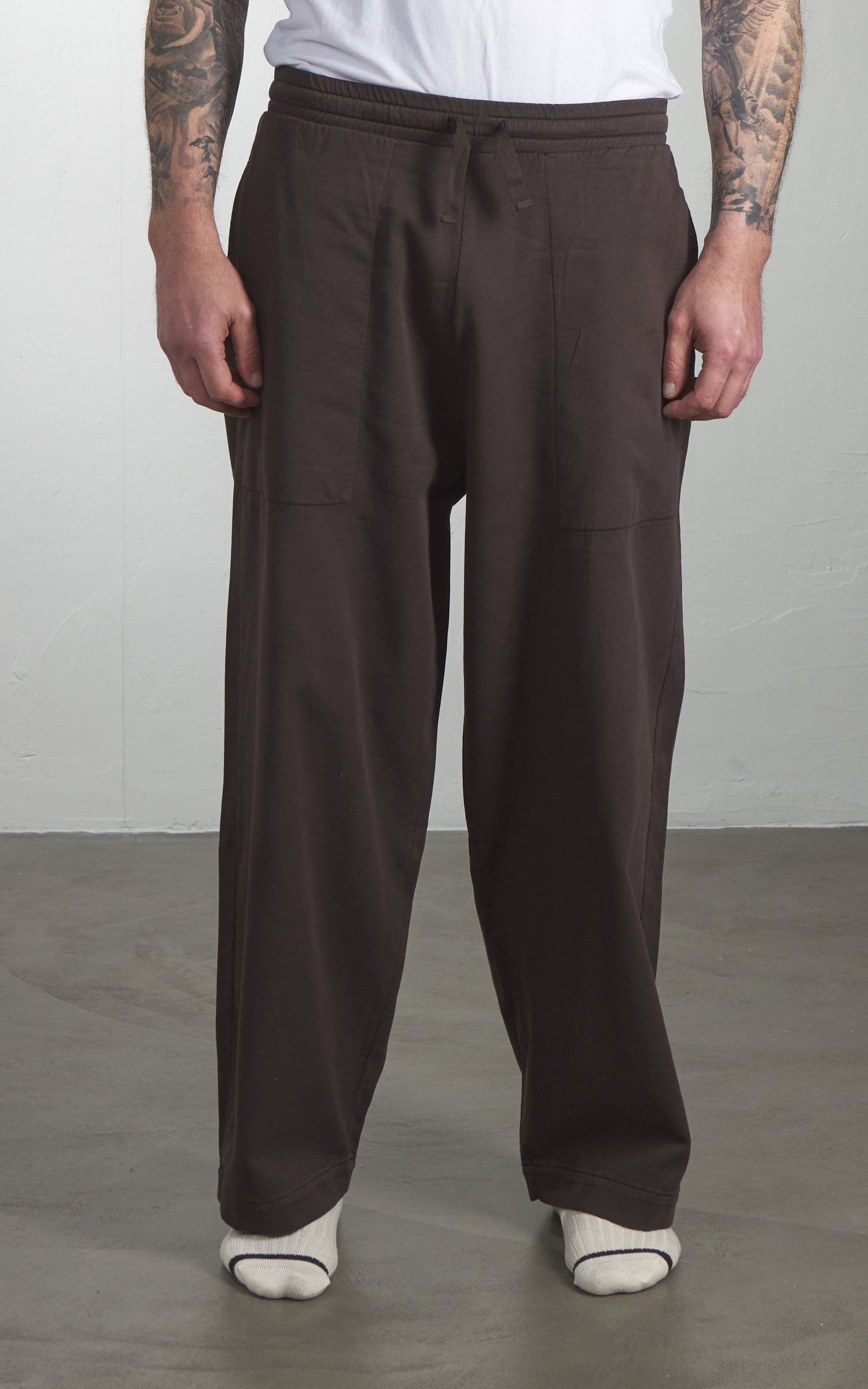 Eat Dust Reformer Pants Twill Jersey Coffee Brown