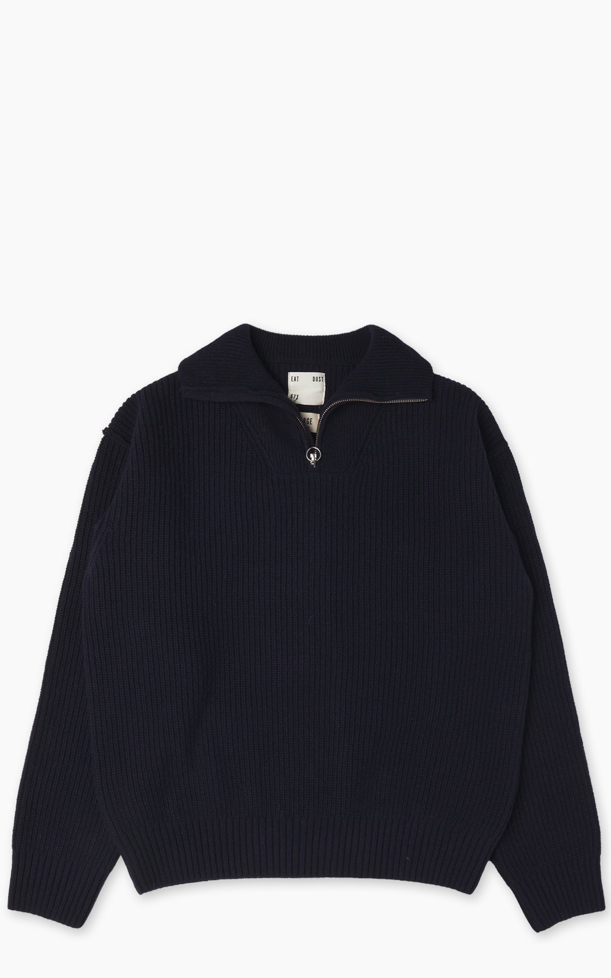 Eat Dust Fly Deck Sweater Yarn Delta Navy
