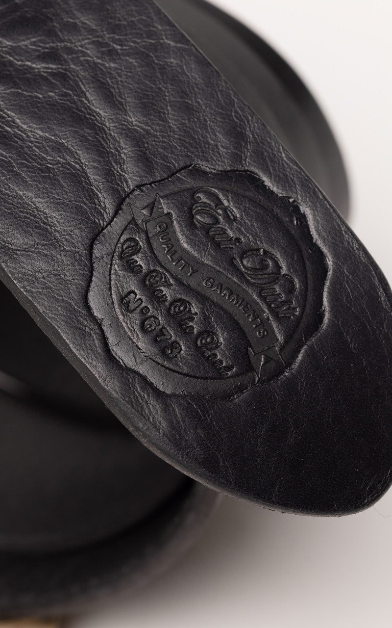 Eat Dust Skull Logo Belt Black