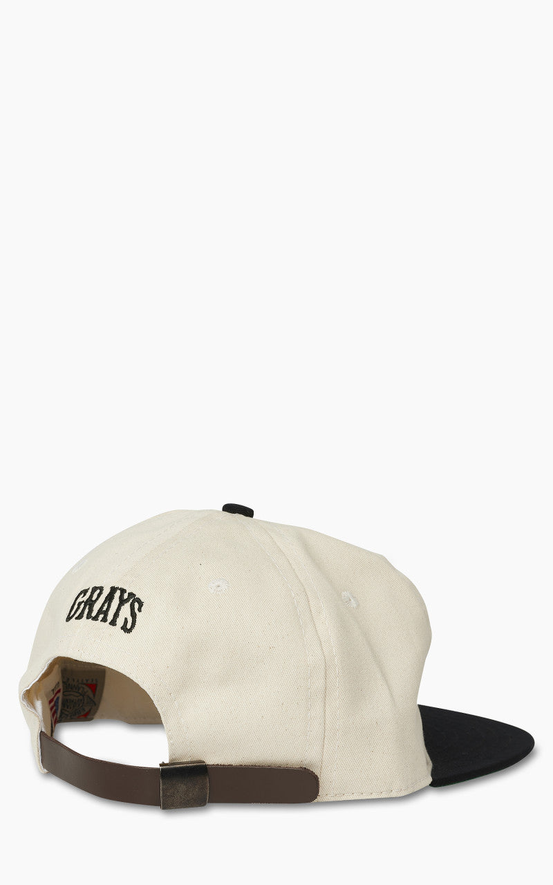 Ebbets Field Flannels Homestead Grays Vintage Inspired Ballcap White