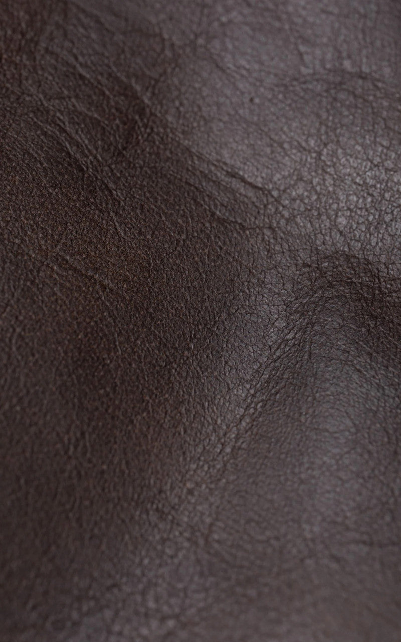 Nudie Jeans Eddy Rider Leather Jacket Brown