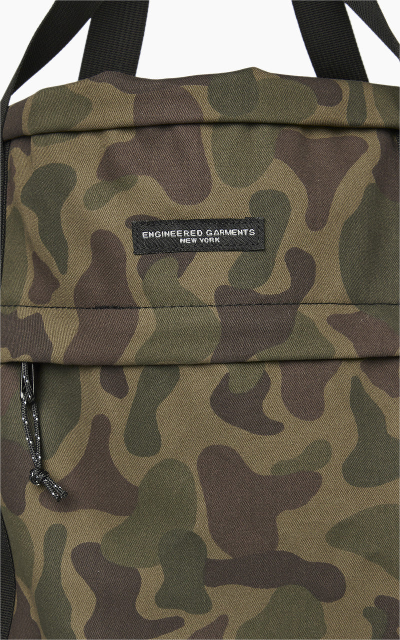 Engineered Garments UL 3 Way Bag 6.5oz Flat Twill Olive Camo